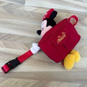 Disney Red and Yellow Minnie Mouse Fanny Pack